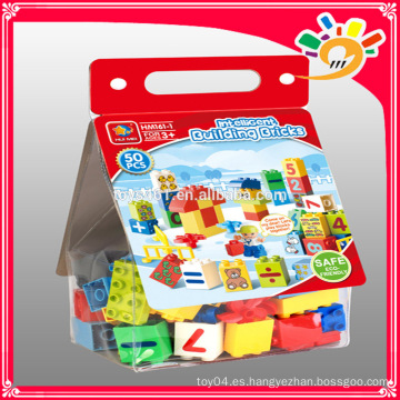 Juguete popular juguetes de los bloques huecos de los bloques huecos 50pcs